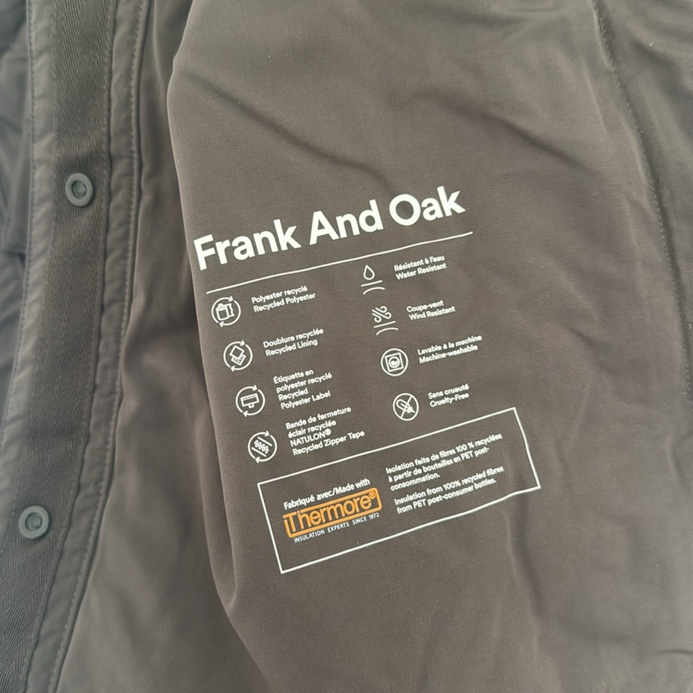 Frank & oak shirt jacket - Picture 5 of 8
